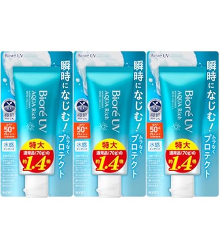 Amazon.co.jp: ビオレUV アクアリッチ ウォータリーエッセンス, 本体